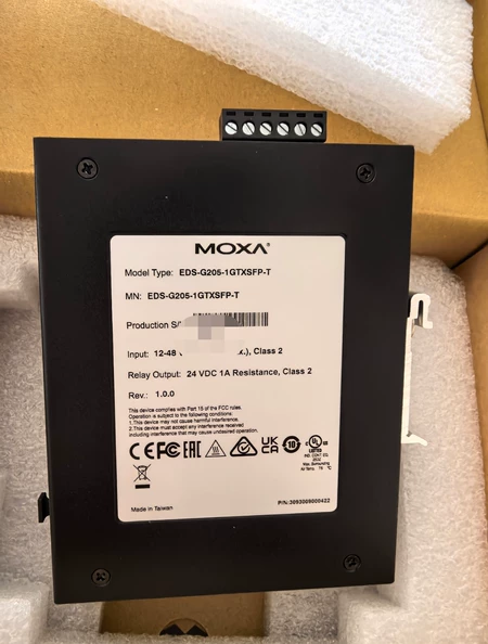EDS-G205-1GTXSFP-T MOXA 5 Marine Spare Part