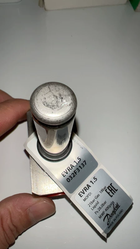 Danfoss Solenoid Valve EVA1.5 032F3137