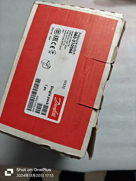 Danfoss Pressure Switch KPS35 060310566