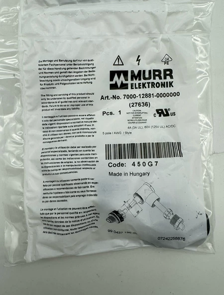 7000-12881-0000000 MURR Marine Spare Part