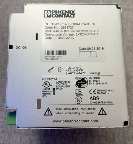 Power Supply 2938727+ Marine Spare Part
