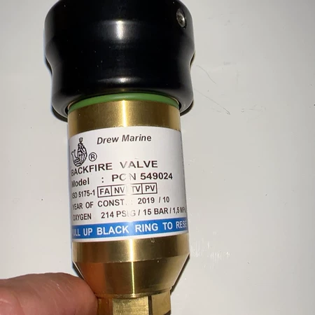 Valve DREW MARINE ACETYLENE