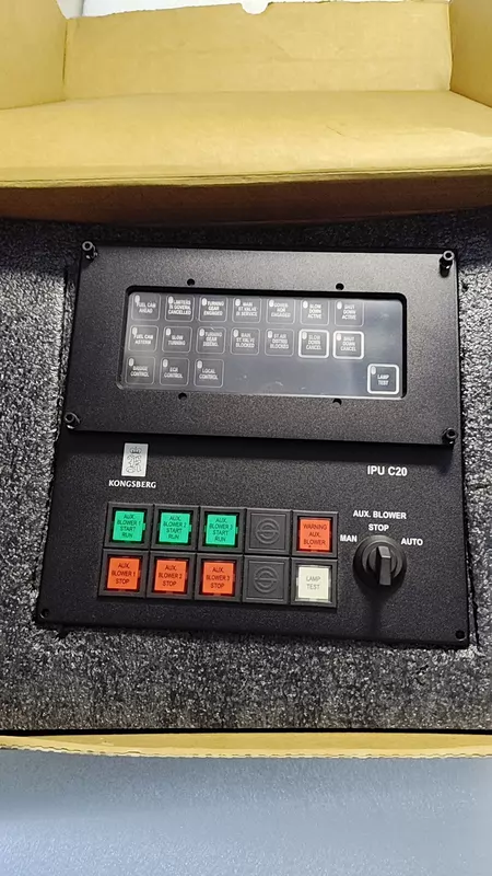 KONGSBERG IPU C20 Control Panel Model 810029 Marine Spare Part