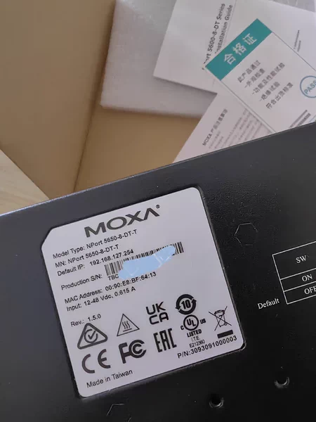 NPORT 5650I-8-DT MOXA Marine Spare Part