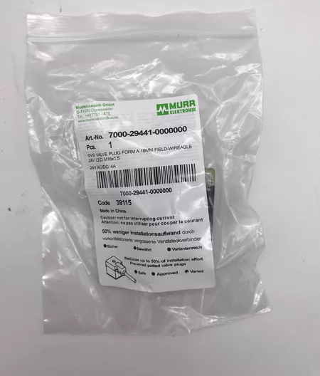 7000-29441-0000000 MURR Valve