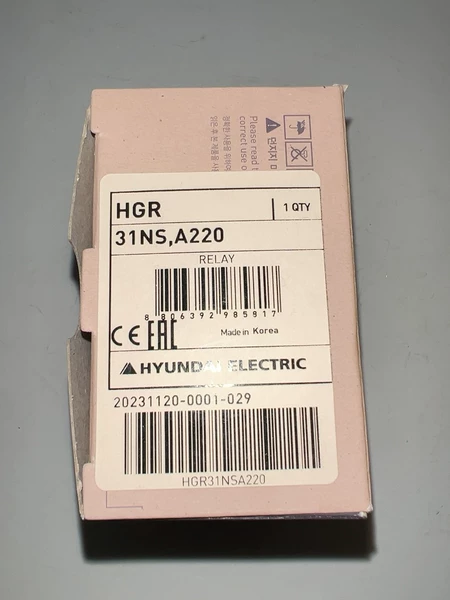 HYUNDAI Hyundai HGR31NS A220 Electrical Automation Marine Spare Part