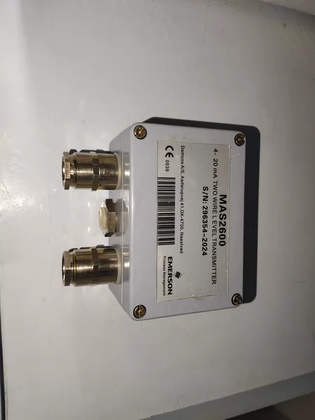 EMERSON MAS2600 Level Sensor Model MA