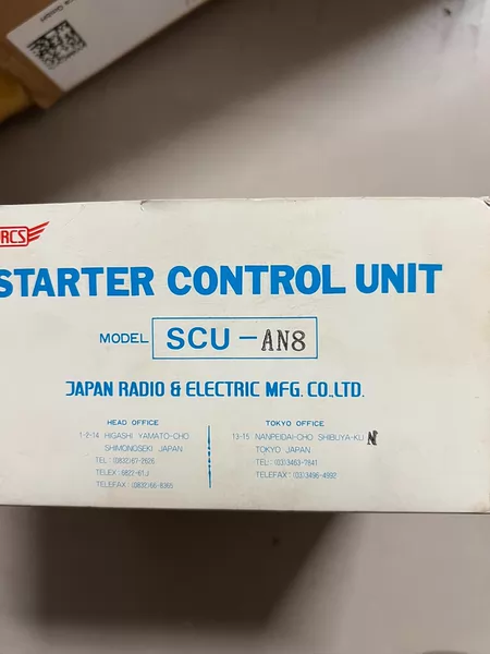 JRCS Motor Starter Controller SCU-AN8