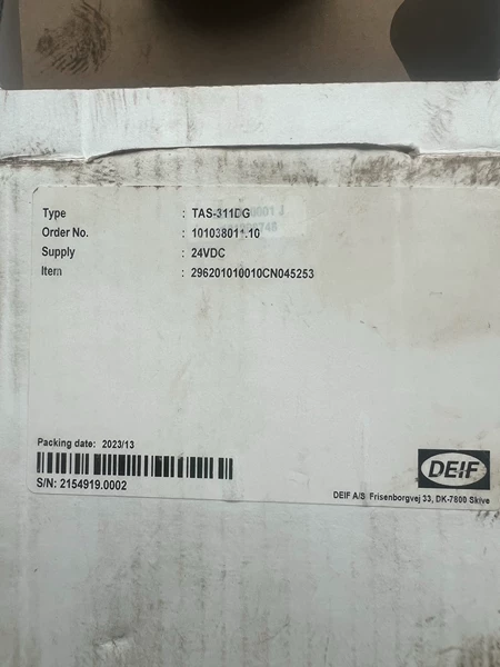 DEIF TAS-311DG Marine Spare Part