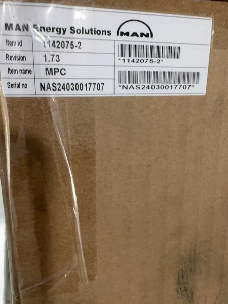 MAN Energy Solutions MPC Main Engine Model Marine Spare Part
