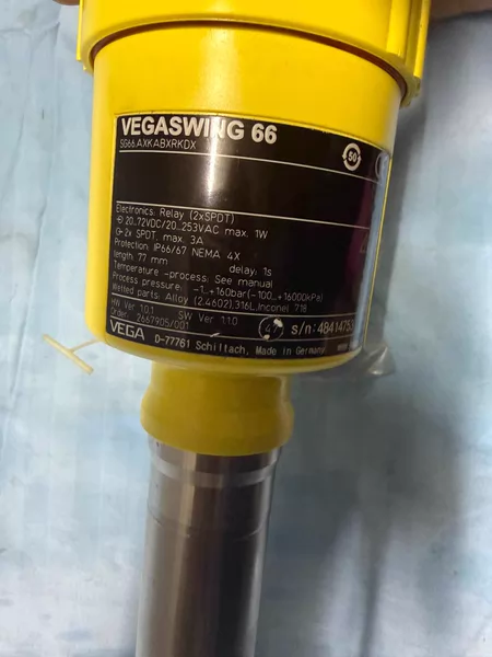 VEGA SWING66 Level Sensor