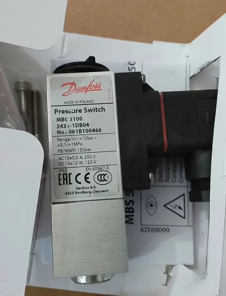Danfoss Pressure Switch :061B100466