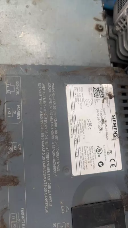 Siemens TP12 6AV2124-0MC01-0AX0 Marine Spare Part