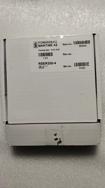 KONGSBERG RSER200-4 Module Model 6034