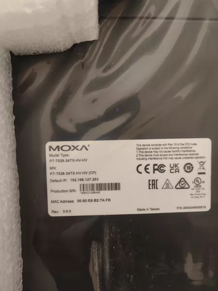 PT-7528-24TX-HV-HV MOXA 24 Marine Spare Part