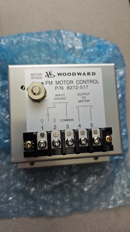 Woodward PM motor control