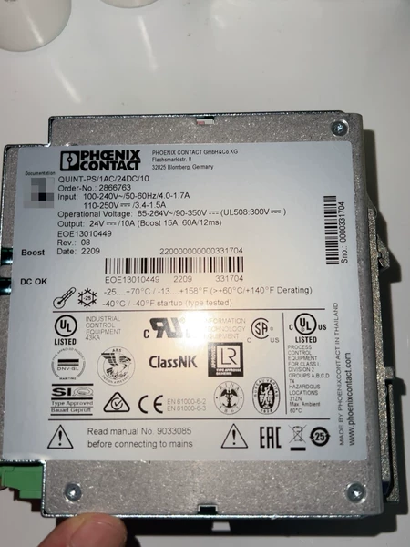Power Supply 2866763 Marine Spare Part