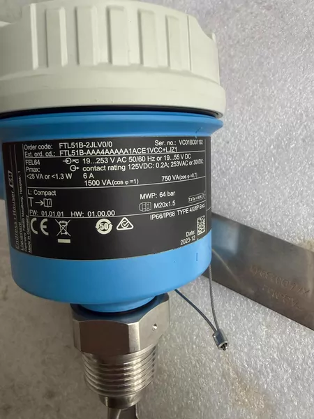 Endress+Hauser E+H Level Switch FTL51B-2JLV00 FTL51B