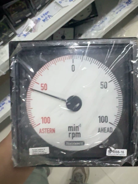 NABCO Nabtesco Main Engine Tachometer Model XL144 Range 0-100r