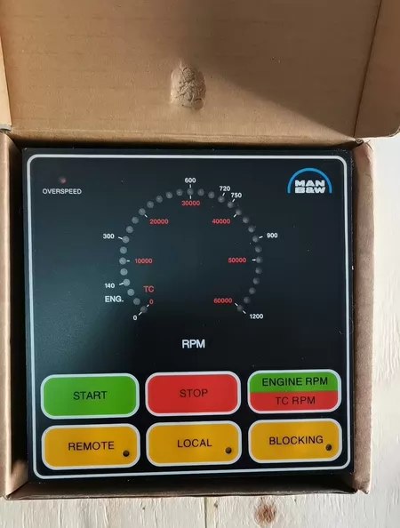 MAN B&W Control Panel Marine Spare Part