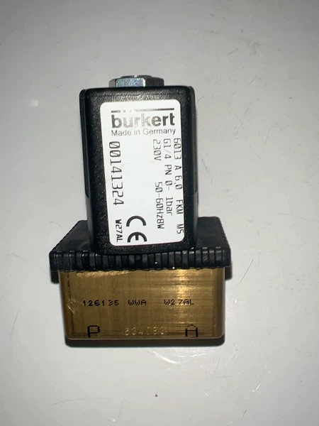 Burkert Solenoid Valve ! Model 6013 A 6.0