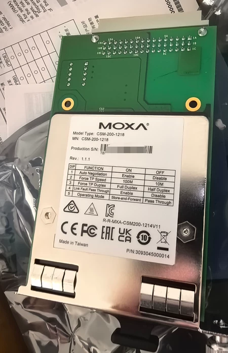 MOXA CSM-200-1218 Module