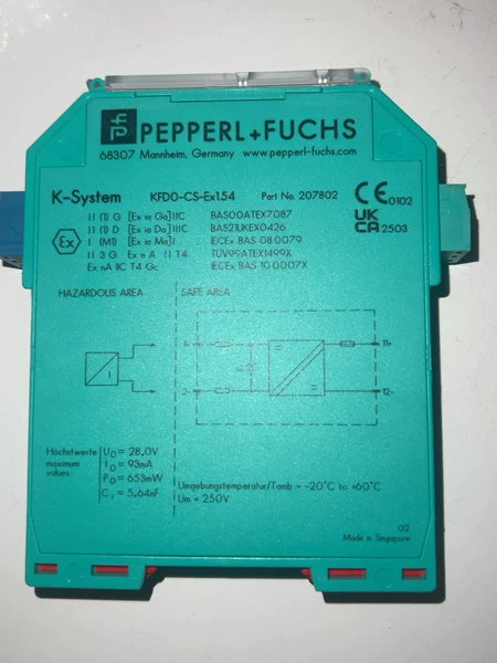 Pepperl Fuchs PEPPERL+FUCHS KFD0-CS-Ex1.5 Marine Spare Part