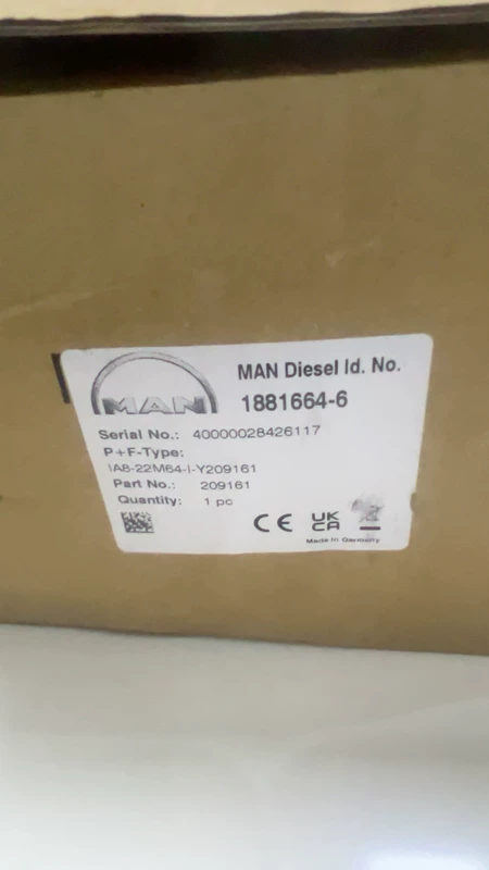 MAN Position Sensor 1881664-6