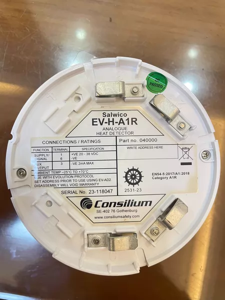 Consilium EV-H-A1R Sensor Head