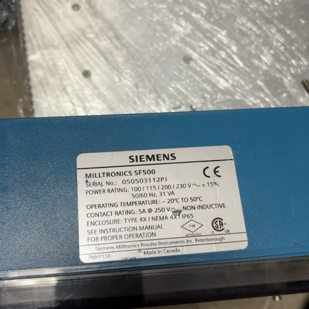 Siemens MILLTRONICS SF500 Marine Spare Part