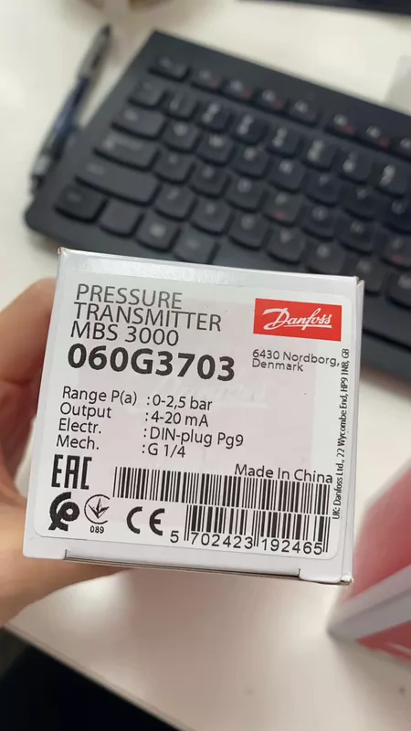 Pressure Sensor MBS3000 060G3703