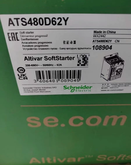Schneider Electric ATS480D62Y Marine Spare Part