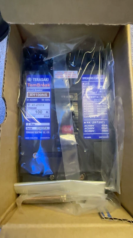 TERASAKI XH100NS++3P+100A+ Marine Spare Part