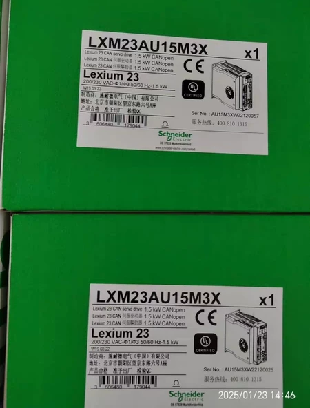 LXM23AU15M3X Schneider Electric Servo Drive