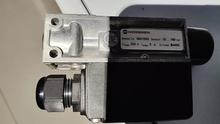 NORGREN Pressure Switch 0821050 10-160ba