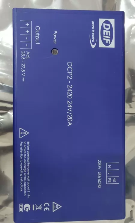 DEIF Power Supply DCP2-2420 24V/20A Marine Spare Part