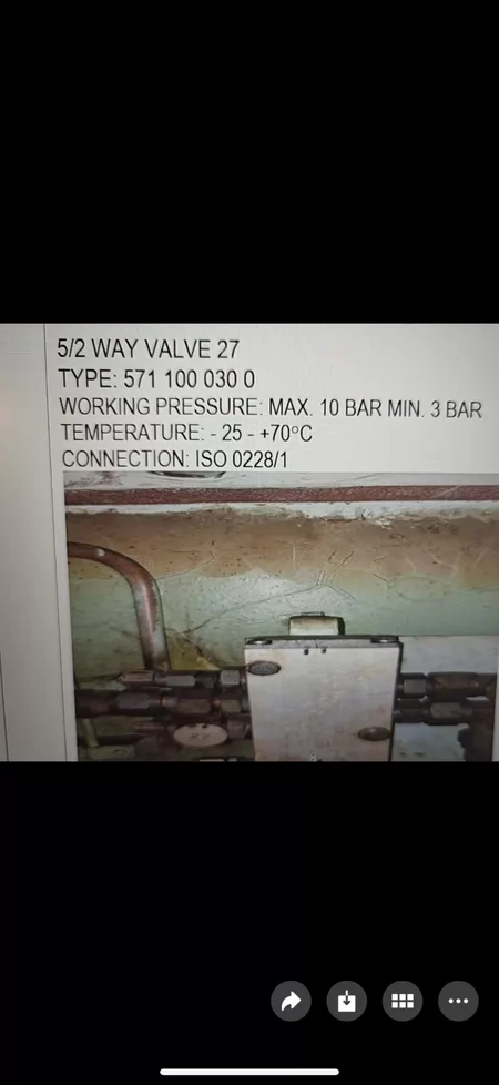 571 100 030 0 5/2 571 040 00 Marine Spare Part
