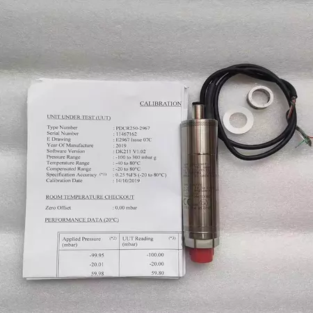 GE Druck Pressure Sensor Model PDCR250-2967