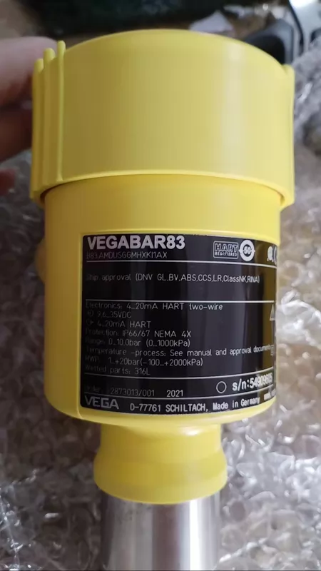 VEGABAR83 Marine Spare Part