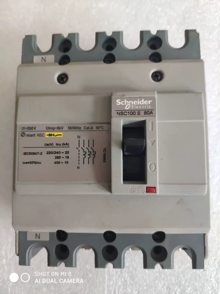 Schneider Electric NSC100S 4P80A Marine Spare Part