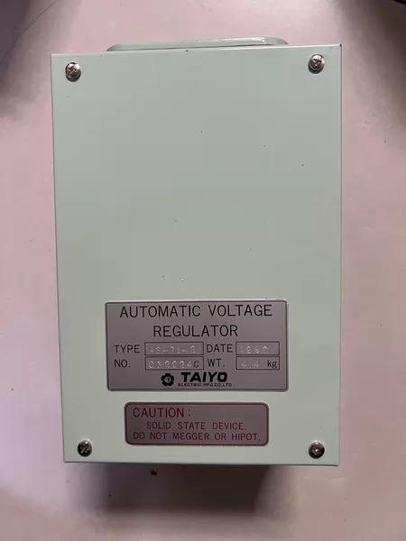 TAIYO AVR Model AS-71-2 Marine Spare Part