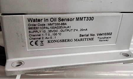 KONGSBERG MMT330-8BA Sensor Model