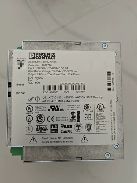 QUINT-PS/1AC/24DC/5 2866776 Marine Spare Part