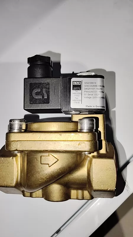 GSR Solenoid Valve GO2100010/K051890 230V