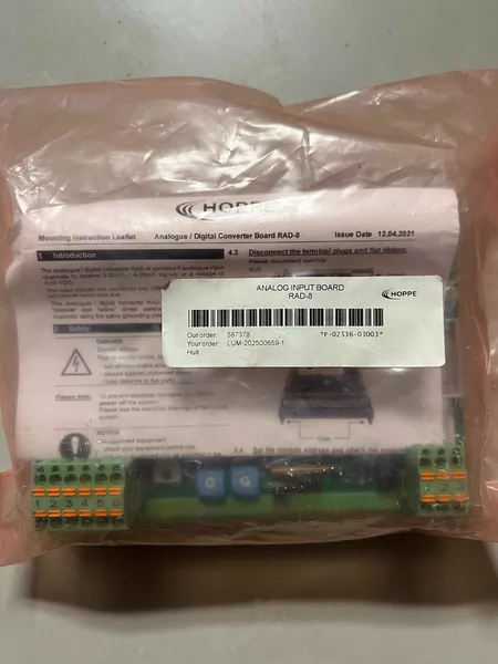 HOPPE Input Type:RAD-8 Marine Spare Part