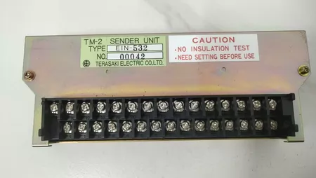 Terasaki TM-2 Model EIN-532 Marine Spare Part
