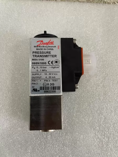 Danfoss Pressure MBS 5100 060N1005 0-10 Sensor Switch Marine Spare Part