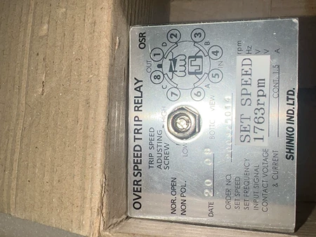 Shinko 1763RPM Electrical Automation Marine Spare Part