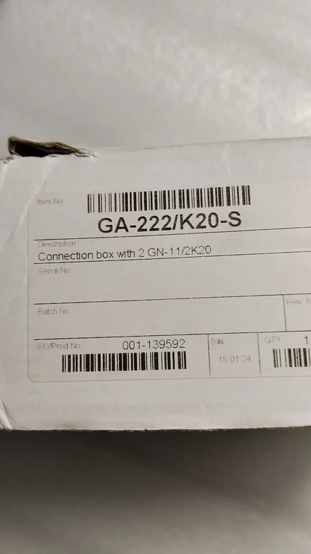 KONGSBERG GA-222/K20 Sensor