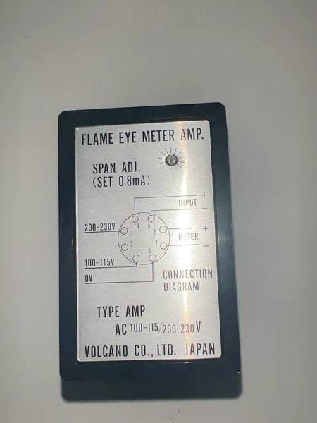 FLAME EYE METER AMP Marine Spare Part